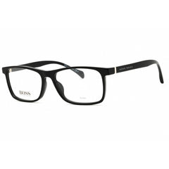 Hugo Boss Men's Black Metal Full Rim Rectangular Eyeglasses - 1084/IT 0807 00