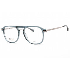Hugo Boss Men's Blue Acetate Full Rim Oval Frame Eyeglasses - 1092/IT 0PJP 00