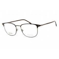 Hugo Boss Men's Matte Brown Metal Full Rim Frame Eyeglasses - 1125/U 0YZ4 00, 55mm
