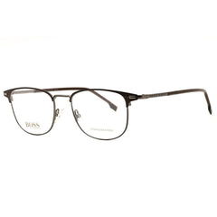 Hugo Boss Men's Matte Brown Metal Full Rim Frame Eyeglasses - 1125/U 0YZ4 00, 52mm