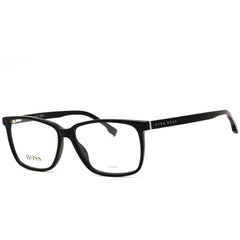 Hugo Boss 1300/U 0807 00 Black Rectangular Full Rim Eyeglasses in Acetate for Men's
