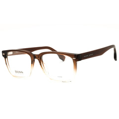 Hugo Boss 1353/U 00MY 00 Brown Gradient Rectangular Eyeglasses in Acetate for Men's