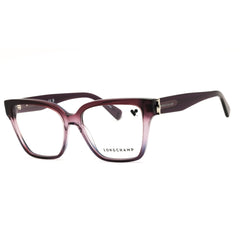 Longchamp LO2733N 500 Gradient Purple Rectangular Eyeglasses in Acetate for Women's