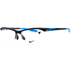 Nike 7402N 410 Men's Matte Midnight Navy Rectangular Eyeglasses