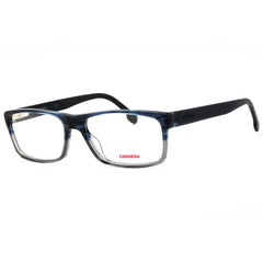 Carrera 8852 03HH 00 Men's Navy Blue Rectangular Plastic Full Rim Eyeglasses, 57mm