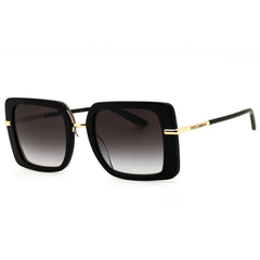 Dolce & Gabbana 0DG4491 32998G Women's Black Acetate Full Rim Rectangular Sunglasses