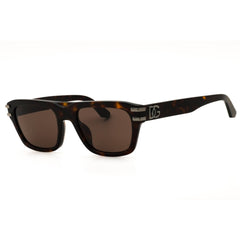 Dolce & Gabbana 0DG4496 502/73 Men's Havana Acetate Full Rim Rectangular Sunglasses