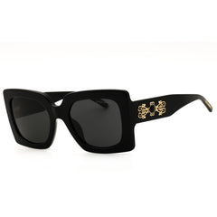 Dolce & Gabbana 0DG4525B 501/87 Women's Black Acetate Full Rim Oversized Sunglasses