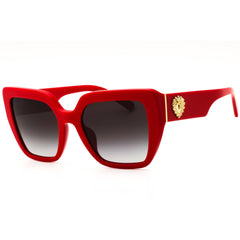 Dolce & Gabbana 0DG4538 30888G Women's Red Acetate Full Rim Oversized Sunglasses