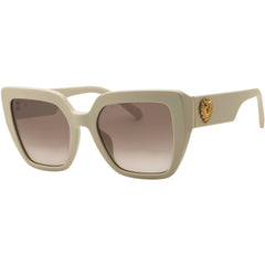 Dolce & Gabbana 0DG4538 331294 Women's Cream Acetate Full Rim Oversized Sunglasses