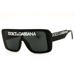 Dolce & Gabbana 0DG6204 L5018734 Men's Black Full Rim Frame Shield Sunglasses