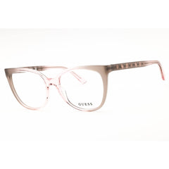 Guess GU50114 020 Women's Grey Cat Eye Acetate Full Rim Eyeglasses, 53mm Frame