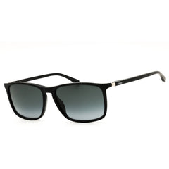 Hugo Boss 0665/S/IT 0807 9O Men's Black Plastic Rectangular Sunglasses 57mm