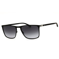 Hugo Boss 1004/S/IT 0003 9O Men's Black Metal Rectangular Shape Sunglasses 56mm