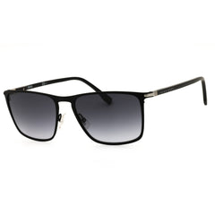 Hugo Boss 1004/S 0003 9O Men's Matte Black Metal Rectangular Full Rim Sunglasses