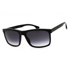 Hugo Boss 1036/S 0807 9O Men's Black Plastic Rectangular Full Rim Sunglasses