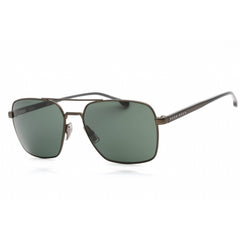Hugo Boss 1045/S 0SVK QT Men's Matte Ruthenium Black Metal Rectangular Sunglasses