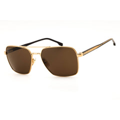 Hugo Boss 1045/S/IT 0000 70 Men's Gold Metal Rectangular Full Rim Sunglasses