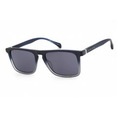 Hugo Boss 1082/S/IT 026O IR Men's Blue Pattern Plastic Rectangular Full Rim Sunglasses