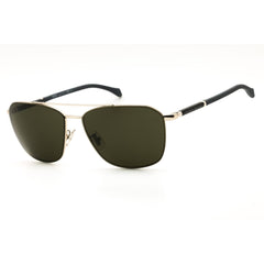 Hugo Boss 1103/F/S 03YG QT Men's Gold/Black Metal Rectangular Full Rim Sunglasses