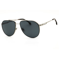 Hugo Boss 1326/S 031Z IR Men's Ruthenium/Havana Metal Round Full Rim Sunglasses