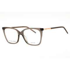 Marc Jacobs 510 KB7 Men's Transparent Grey Rectangular Acetate Full Rim Eyeglasses, 53mm
