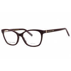Marc Jacobs 539 LHF 00 Women's Burgundy Cat Eye Plastic Full Rim Eyeglasses, 53mm Frame
