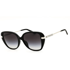 Michael Kors Women's Black Plastic Full Rim Rectangular Sunglasses - 0MK2185BU 30058G