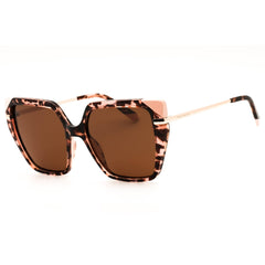 Prive Revaux CALL BACK/S HT8 SP Women's Pink Havana Full Rim Oversized Sunglasses