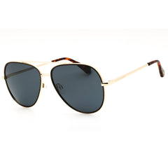 Prive Revaux EARTH PASS/G/S 2M2M9 Men's Black/Gold/Brown Full Rim Aviator Sunglasses