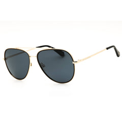Prive Revaux GLOWIN HOUR/G/S 2M2M9 Men's Black/Gold Metal Full Rim Aviator Sunglasses
