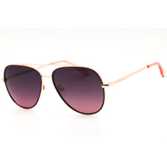 Prive Revaux GLOWIN HOUR/G/S PJPMF Women's Gold Metal Full Rim Aviator Sunglasses