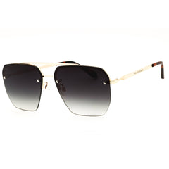 Prive Revaux OFF GUARD/S PEF9K Women's Gold/Brown Metal Rimless Rectangular Sunglasses
