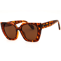 Prive Revaux Women's Havana Plastic Oversized Frame Sunglasses - TROPIC NIGHTS/S 086SP