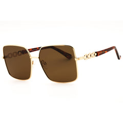 Prive Revaux Women's Gold/Havana Metal Oversized Sunglasses - VIVA LA VIDA/S 06JSP