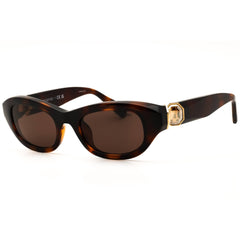 Swarovski Women's Havana Propionate Full Rim Oval Frame Sunglasses - SK6036U 100273