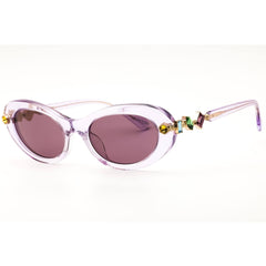 Swarovski Women's Transparent Lilac Acetate Cat Eye Frame Sunglasses - SK6042 1079LA