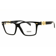 Versace Women's Black Acetate Full Rim Rectangular Frame Eyeglasses - 0VE3335 GB1