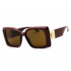 Versace Women's Dark Ruby Plastic Full Rim Oversized Sunglasses - 0VE4467U 546473