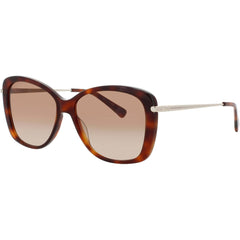 Longchamp LO616S-N 725 Blonde Havana Butterfly Full Rim Acetate Women's Sunglasses