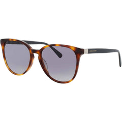 Longchamp LO647S-N 219 Havana/Black Cat Eye Full Rim Acetate Women's Sunglasses