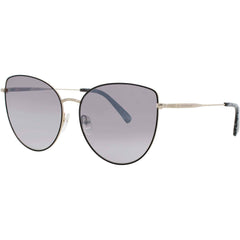 Longchamp LO158S-N 728 Gold/Black Full Rim Cat Eye Metal Women's Sunglasses