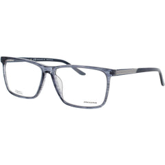 Jaguar JG31031 5319 Men's Rectangular Full Rim Acetate Frame Eyeglasses in Matte Blue