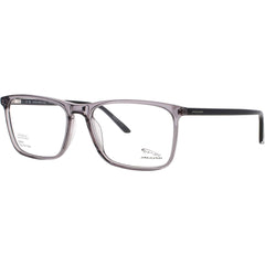 Jaguar JG31524 4717 Men's Rectangular Full Rim Acetate Frame Eyeglasses in Matte Grey
