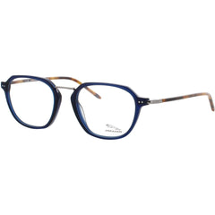 Jaguar JG32706 3100 Men's Geometric Full Rim Acetate Frame Eyeglasses in Matte Blue