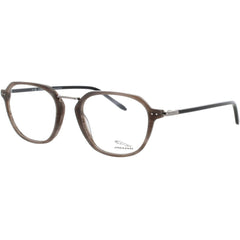 Jaguar JG32706 5100 Men's Geometric Full Rim Acetate Frame Eyeglasses in Bluish Brown