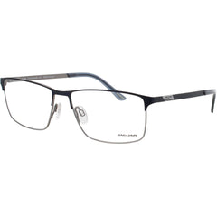 Jaguar JG33115 3100 Men's Rectangular Full Rim Metal Eyeglasses in Light Blue/Purple