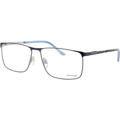 Jaguar JG33125 3100 Men's Rectangular Full Rim Metal Eyeglasses in Light Blue/Purple