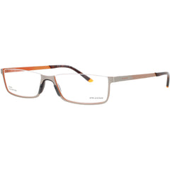 Jaguar JG33640 6500 Men's Rectangular Shape Half Rim Metal Frame Eyeglasses in Grey