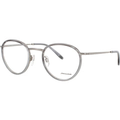 Jaguar JG33724 5184 Men's Oval Shape Full Rim Metal Frame Eyeglasses in Matte Grey